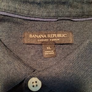 Banana Republic Luxury Touch Men's XL Polo